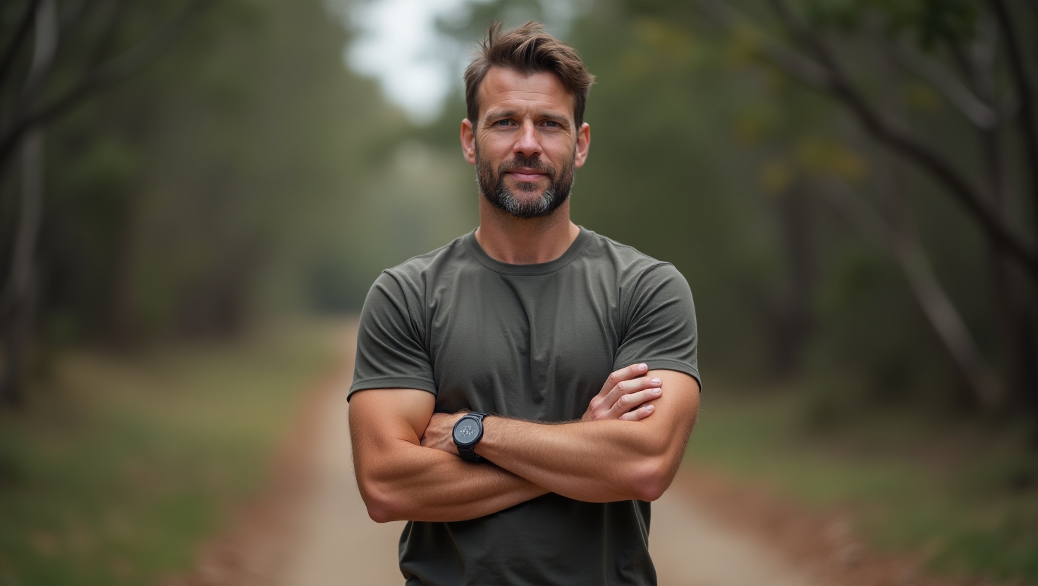 Mastering the First Impression: Your intriguing post title goes here Flux Dev Editorialstyle Portrait Of A Rugged Australian Man St 3